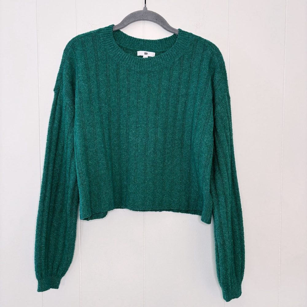 BP Green Cropped Sweater M
